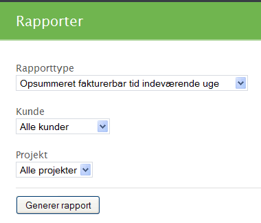 rapporter